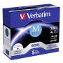 Verbatim - Verbatim MDISC Lifetime archival BDXL 100GB - paquete de 1 en caja Jewel 