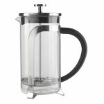 Leopold Vienna - Cafetera 1 l 8 taza vidrio/acero inoxidable LV01533