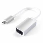 Satechi - Satechi ST-TCVGAS adaptador de cable de v�deo USB Tipo C VGA (D-Sub) Plata