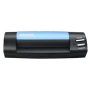 Plustek - Plustek MobileOffice S602 Business card scanner 1200 x 1200DPI A6 Negro, Azul