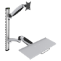 Digitus - Digitus DA-90354 27 Acero inoxidable soporte de pared para pantalla plana