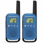 Motorola - Motorola TALKABOUT T42 16canales Negro, Azul two-way radios