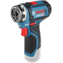 Bosch - Bosch GSR 12V-15 FC Professional Sin llave Negro, Azul 600 g