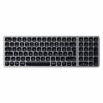 Satechi - Satechi ST-ACBKM-DE teclado Bluetooth QWERTZ Alem�n Negro, Gris