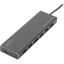 Digitus - Digitus DA-70241-1 USB 3.0 (3.1 Gen 1) Type-A 5000Mbit/s Gris nodo concentrador