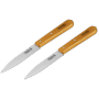 Opinel - Juego de cuchillos de cocina No. 102 naturales de 2 piezas