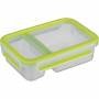 Emsa - EMSA 518103 fiambrera T�per Verde, Transparente Polipropileno (PP), Elast�mero termopl�stico (TPE) 0,6 L 1 pieza(s)