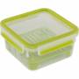 Emsa - EMSA CLIP & GO XL T�per Verde, Transparente 1,3 L 1 pieza(s)