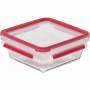 Emsa - EMSA CLIP & CLOSE N1041400 recipiente de almacenar comida Plaza Caja 0,8 L Transparente 1 pieza(s)
