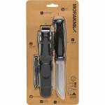 Morakniv - Garberg cuchillo negro incl. Kit de supervivencia