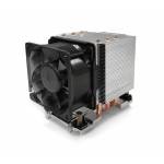 Dynatron - Refrigerador de CPU Intel N6 3U 4189-4-5 P4-P5 o P+ nervadura de apilamiento de aluminio con tubos de calor activos con PWM y hasta 270 W TDP (A 2725)