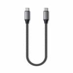 Satechi - Satechi ST-TCC10M cable USB 0,25 m USB 3.2 Gen 2 (3.1 Gen 2) USB C Gris