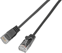 Wirewin - Triotronik PKW-LIGHT-K6 5.0 SW 5m Cat6 U/UTP (UTP) Negro cable de red