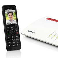 Avm - FRITZ!Fon X6 INT Tel�fono DECT Identificador de llamadas Negro