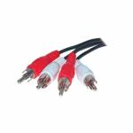 Shiverpeaks - shiverpeaks BASIC-S 2x RCA - 2x RCA 2.5m cable de audio 2,5 m 2 x RCA Negro, Rojo, Blanco
