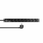 &nbsp;"Lanview-Lanview LVR-3MSCH-SPD-SCH8 unidad de distribuci�n de energ�a (PDU) 8 salidas AC 1U Negro -Lanview-Hardware/Electronic"