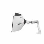 Ergotron - Ergotron HX Series HX ARM WITH VERY HEAVY DUTY PIVOT DESK soporte para monitor 144,8 cm (57) Escritorio Blanco