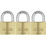 Abus - Brass-Hanglock padlock, 45/ 40, 3 set ABVS11825 (11825 8)