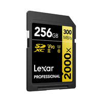 Lexar Professional Gold Series -Flash-speicherkarte -256 G - Lexar LSD2000256G-BNNNG memoria flash 256 GB SDXC Clase 10 