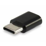 Equip - Equip 133472 cambiador de g�nero para cable USB C Micro USB B Negro