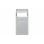 Kingston - Kingston Technology DataTraveler Micro unidad flash USB 128 GB USB tipo A 3.2 Gen 1 (3.1 Gen 1) Plata