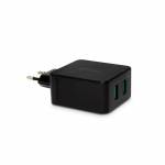 Fantec - Fantec QC3-A22 Interior Negro cargador de dispositivo m�vil
