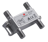 Triax - Triax 343133 cable divisor y combinador Divisor de se�al para cable coaxial Plata