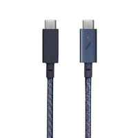 Native Union - Native Union Belt Cable Pro cable USB 2,4 m USB 2.0 USB C Azul