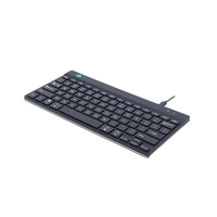 R-go Tools - R-Go Tools RGOCOUSWDBL teclado USB QWERTY Internacional de EE.UU. Negro