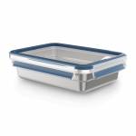 Emsa - EMSA CLIP & CLOSE N1150500 recipiente de almacenar comida Rectangular Caja Acero inoxidable 1 pieza(s)