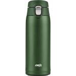 Emsa - Botella de agua aislante LIGHT MUG, 0,4 litros, verde, 100% ajustada, delgada y ligera, solo 193 g, - 1 pieza (N2151900)