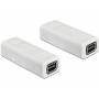 Delock -Invertieradapter -Mini Displayport (w) -Mini Disp - DeLOCK 65450 Mini DisplayPort Mini DisplayPort White cable interface/gender adapter