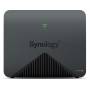 Synology - Synology MR2200AC WLAN-Router Dual-Band (2,4 GHz/5 GHz) Gigabit Ethernet 3G 4G Schwarz