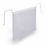Durable Drahtb�geltasche A5 Quer Pp 50 Stk - Durable 118419 tarjeta de bolsillo Transparente A5 
