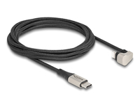 Delock - DeLOCK 80026 cable de conector Lightning 2 m Negro