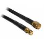 Delock - - Antennenverl�ngerungskabel - SMA (W) zu SMA (M) - 10,0m - Schwarz (88445)