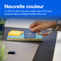 Crucial - Crucial X10 2 TB USB Tipo C USB 3.2 Gen 2x2 Azul 